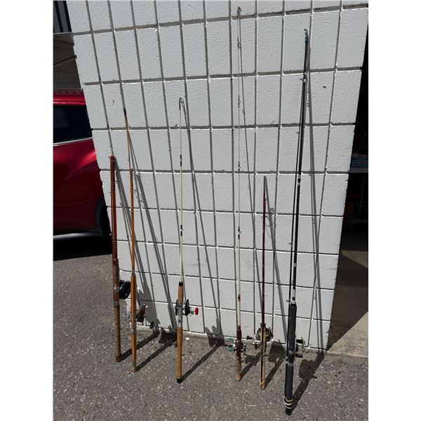 Fishing rods and reels