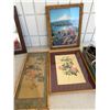 Image 1 : Floral artwork  3 pc