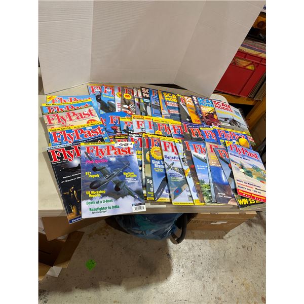 Fly past magazines and skill, Models international magazine