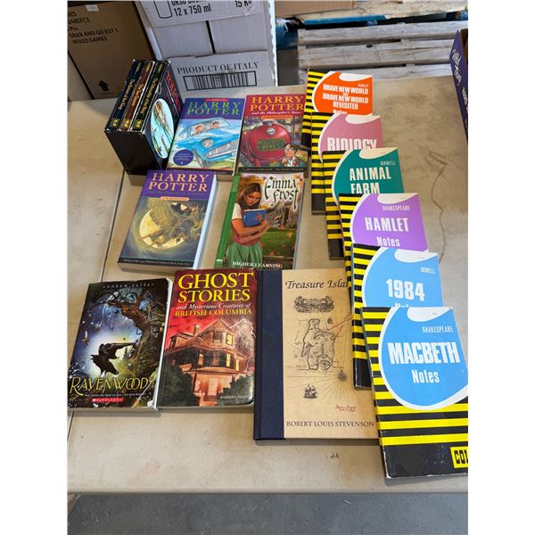 Harry Potter, and other books