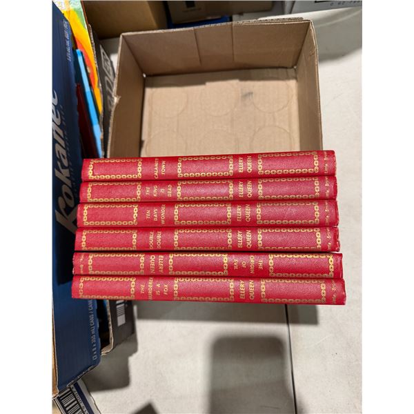 ELLERY queen books
