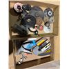 Image 1 : Stapler, staples, and grinding discs
