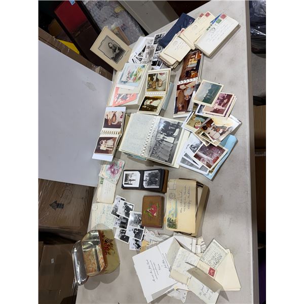 Vintage photos and letters