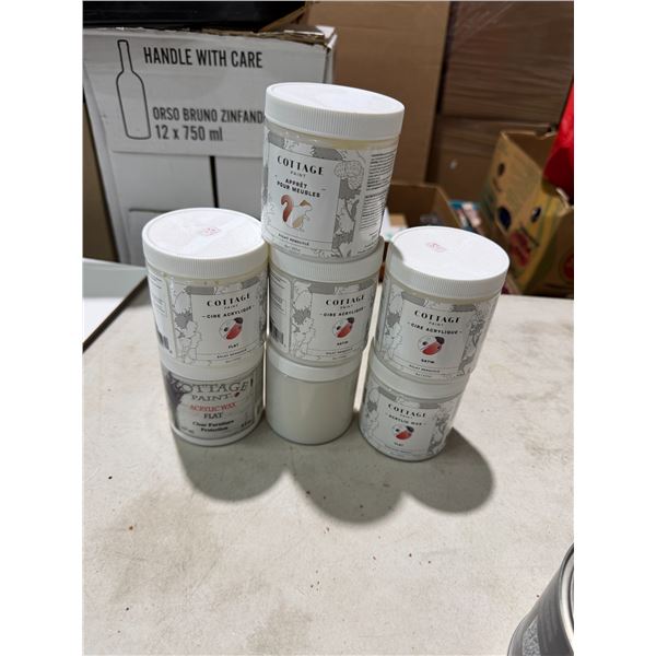 Flat and satin waxes