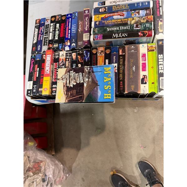 VHS movies