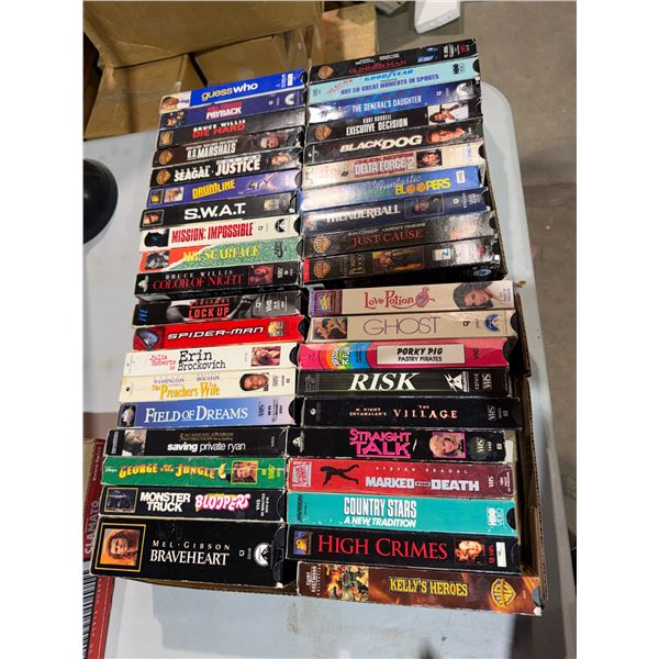 VHS movies