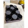 Image 1 : Black candle jars