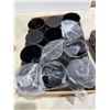 Image 1 : Black candle jars