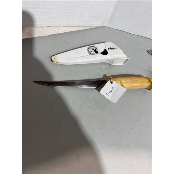 Finland fish fillet knife