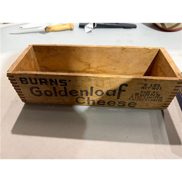 Vintage 5 pound cheese box