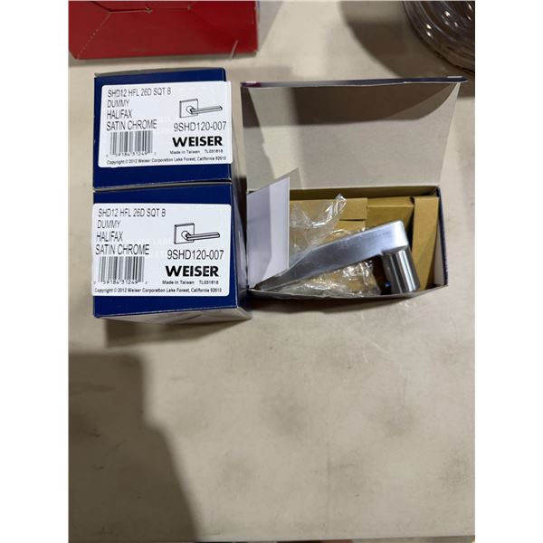 Weiser dummy handles