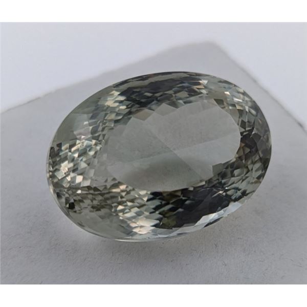 $7,875 Appraisal - 52.5 ct Cert. Green amethyst - Prasiolite gemstone