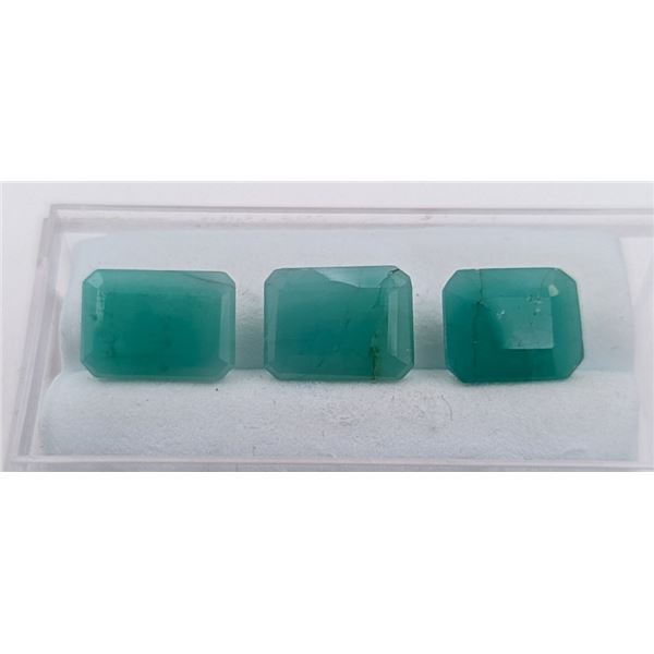 $11,500 Appraisal - 8.05 ct Cert. Zambian Emerald gemstone Parcel