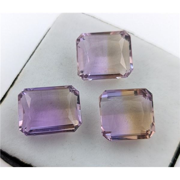 $11,800 Appraisal - 41.44 ct Cert. Bi-Colour Ametrine gemstone Parcel