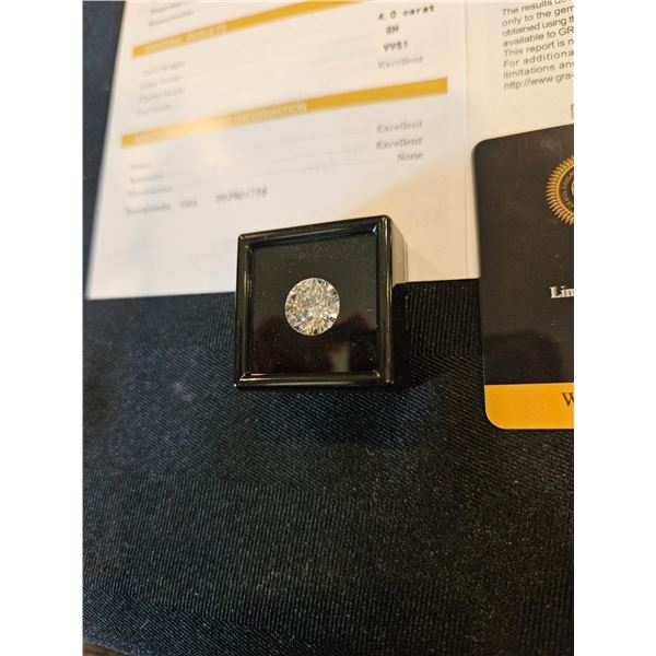 4.0ct Moissanite stone
