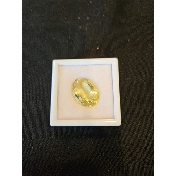 14.3ct Natural Lemon Amthyest