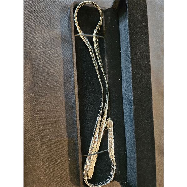 8.0mm Serpentine Necklace - 23"
