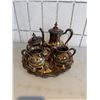 Image 1 : Silver plate serving set