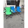 Image 1 : 3 camping chairs