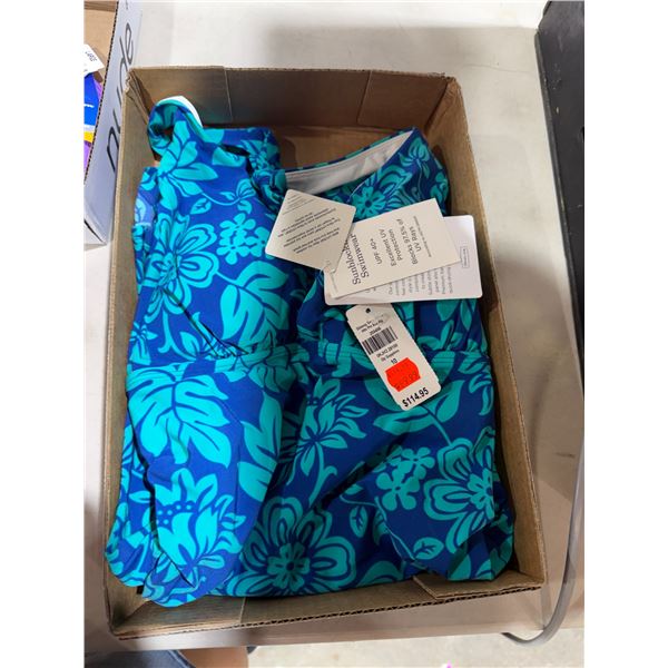 NWTL. L. BEAN sunblock swimwear size 10.