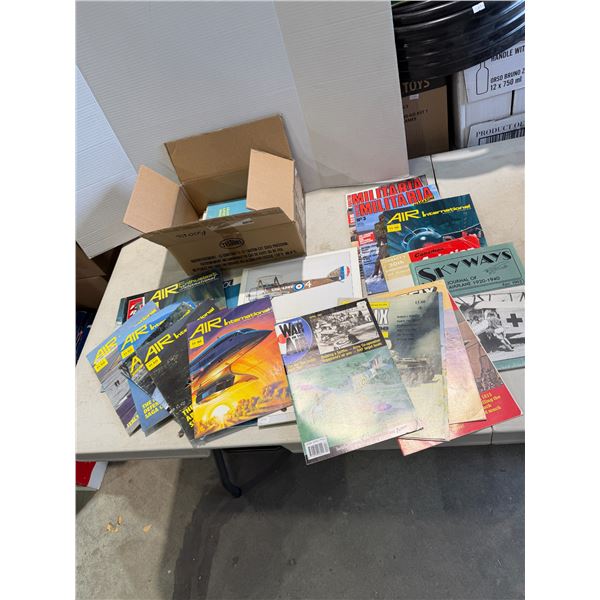 MILITARIA magazines and other aviation magazine