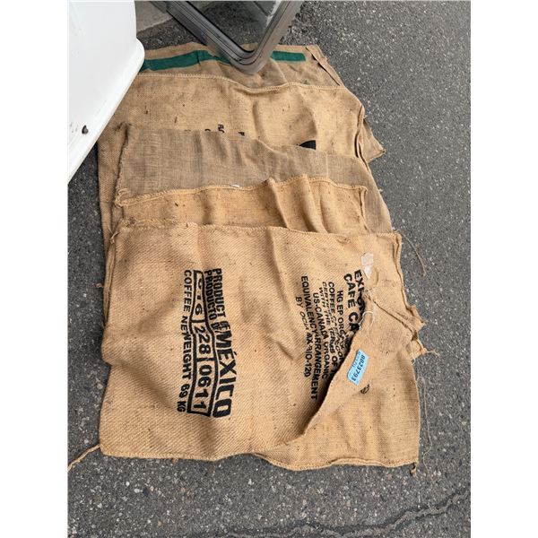 Burlap bags