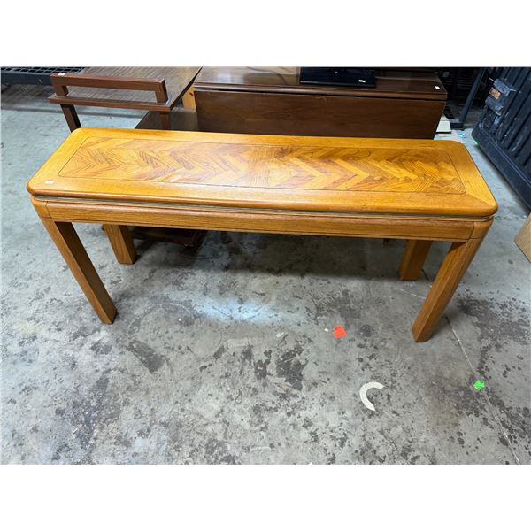 Sofa table just 3" x 15 1/2" x 26" tall