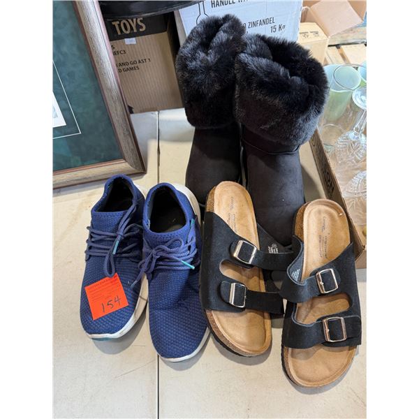 Footwear size 8, Ish and nine
