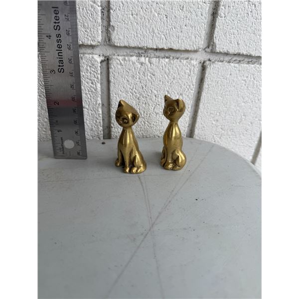 Brass cats