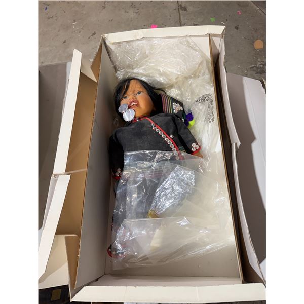 vintage Akha Hill Tribeculture doll from Thailand.
