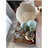 Image 1 : Assorted dishes, corning ware, cups, and glasses, etc.