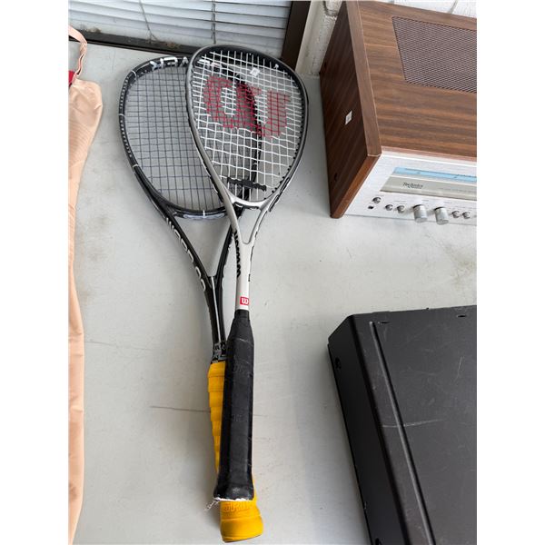 Sports rackets
