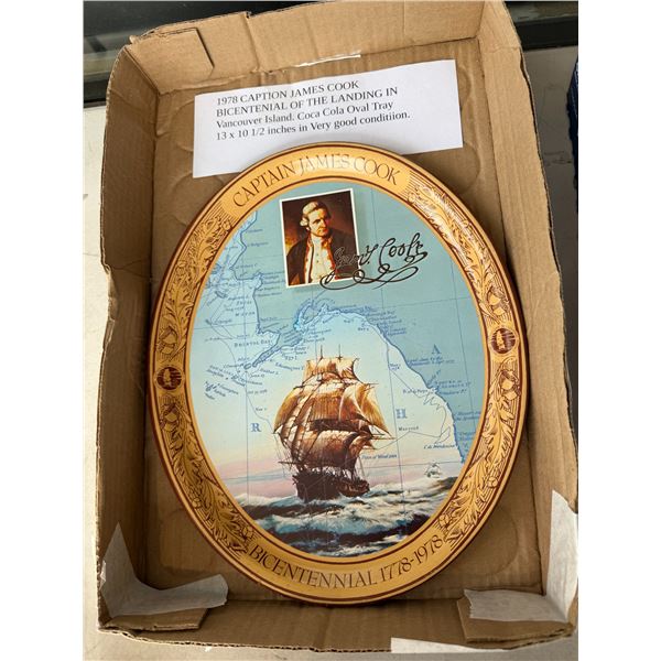 Captain James Cook by Centennial tray