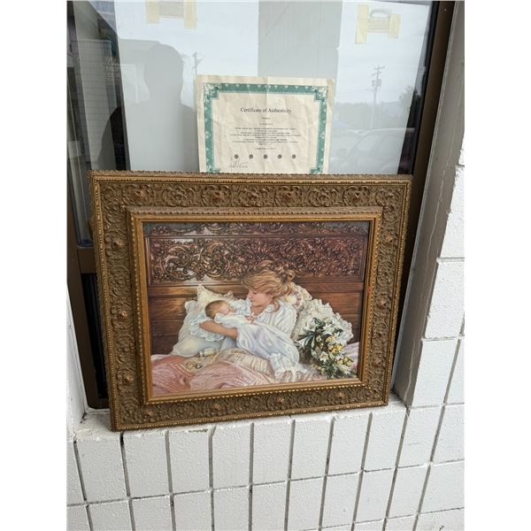 Precious artwork by Sandra KUCK 16 x 20 limited edition number 218