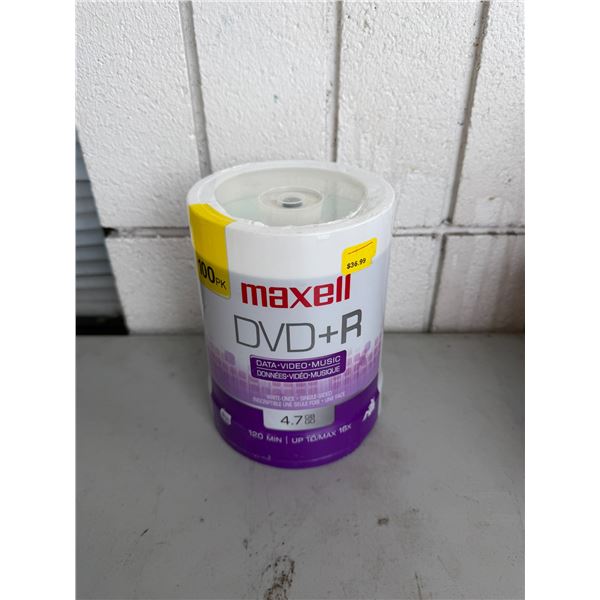 MAXELL  DVD plus R CDs