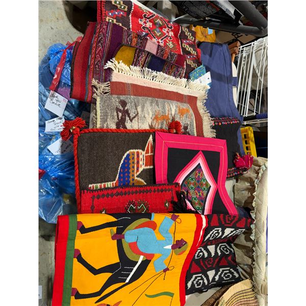 Assorted linens