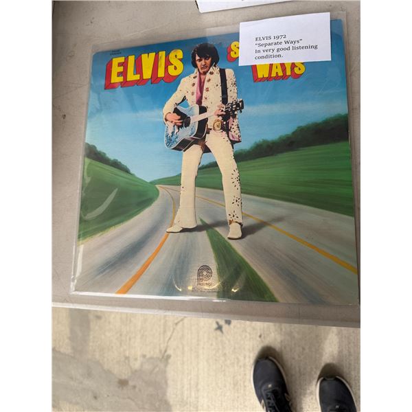 Elvis 1972 separate ways record