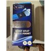 Image 1 : Adjustable compression wrist wrap