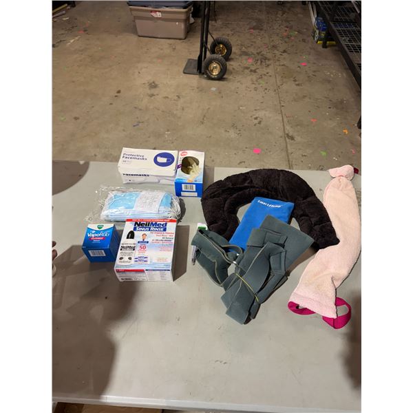 Vapo rub sinus rinse and other items