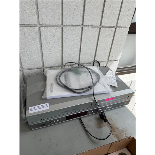 Phillips VHS DVD player