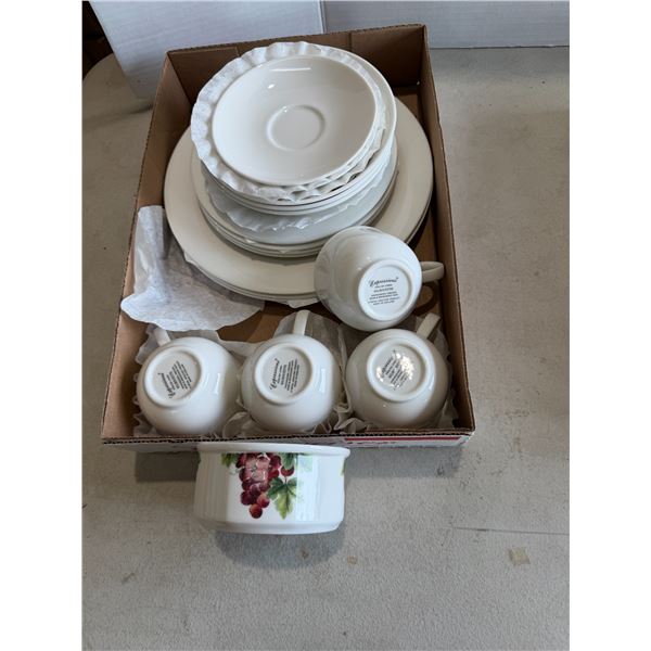 Assorted dishes