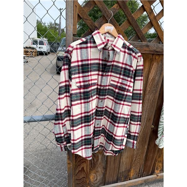 Bainbridge flannel Eddie Bauer men's small