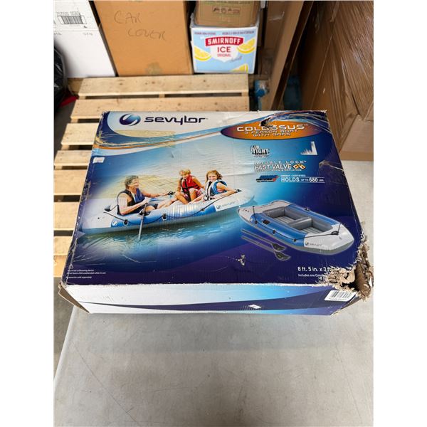 Double lock fast valve boat