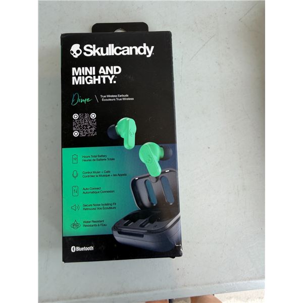 Skull candy, mini and mighty wireless earbud