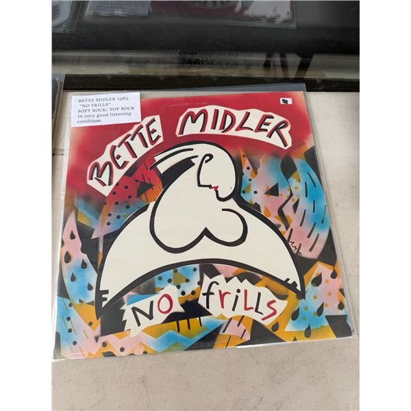 Bette Midler 1993 no frills record