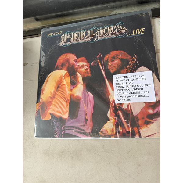 The Bee Gees 1977 here at last record