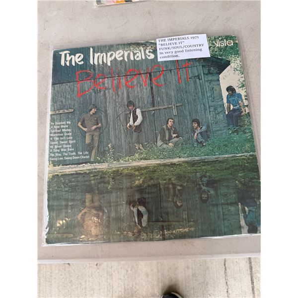 The imperials 1971 believe it record