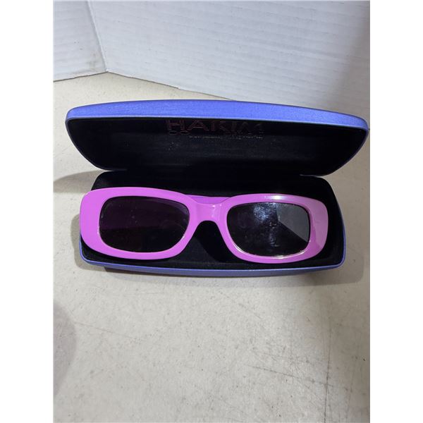 Deco sunglasses pink frames