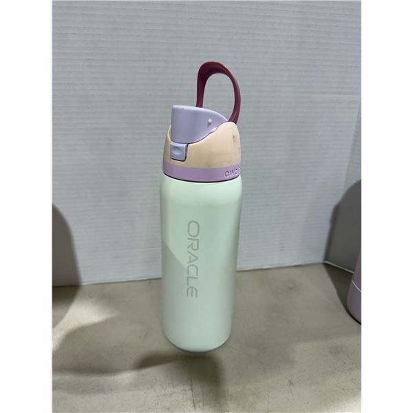 Owala water bottle light green