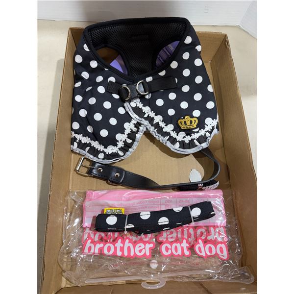 New extra large pet harness with leash